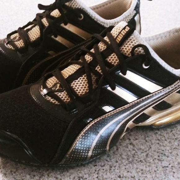 Puma Other - Puma Blk/Gold size 10.5